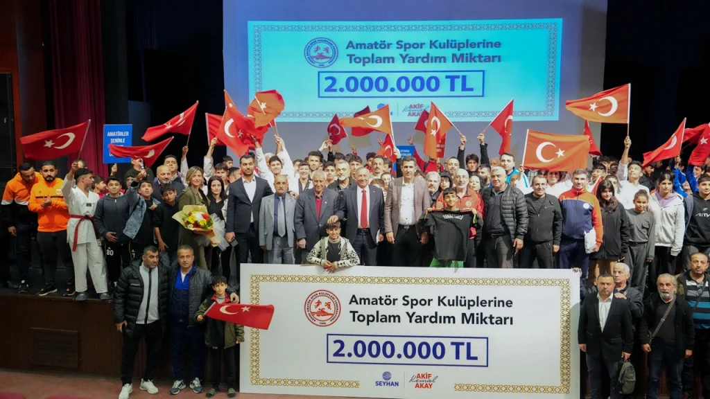 Amatör Spor Kulüplerine 2 Milyon TL Nakdi Yardım!