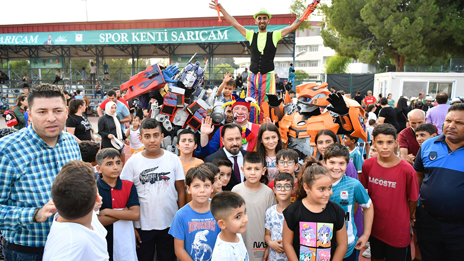 Sarıçam Belediyesi\’nden Çocuk Oyunları Şenliği