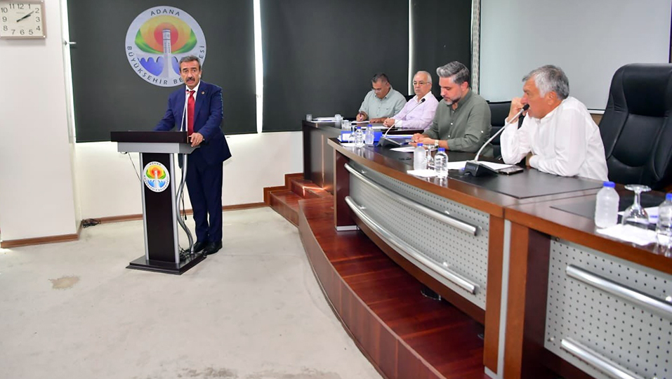 Adana Büyükşehir Belediye Meclisi Eylül Ayı Çalışmalarında Asfalt Tartışmaları
