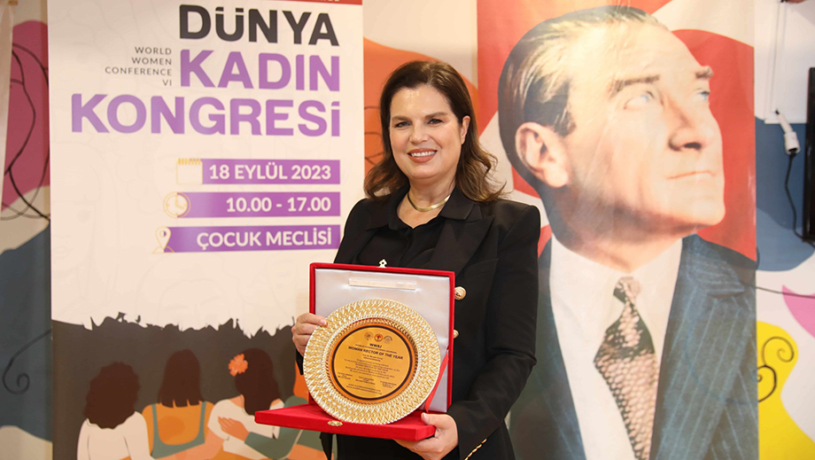 Prof. Dr. Tuncel, \’Yılın Kadın Rektörü\’ Seçildi…
