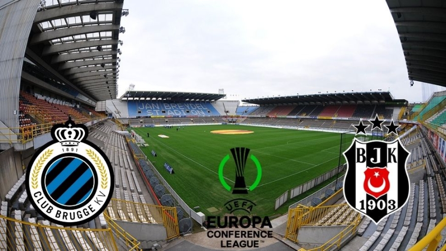 Beşiktaş Belçika’da Brugge Deplasmanında