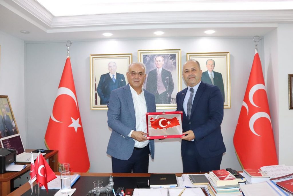 Adnan Ekiz den Yusuf Kanlı ya ziyaret