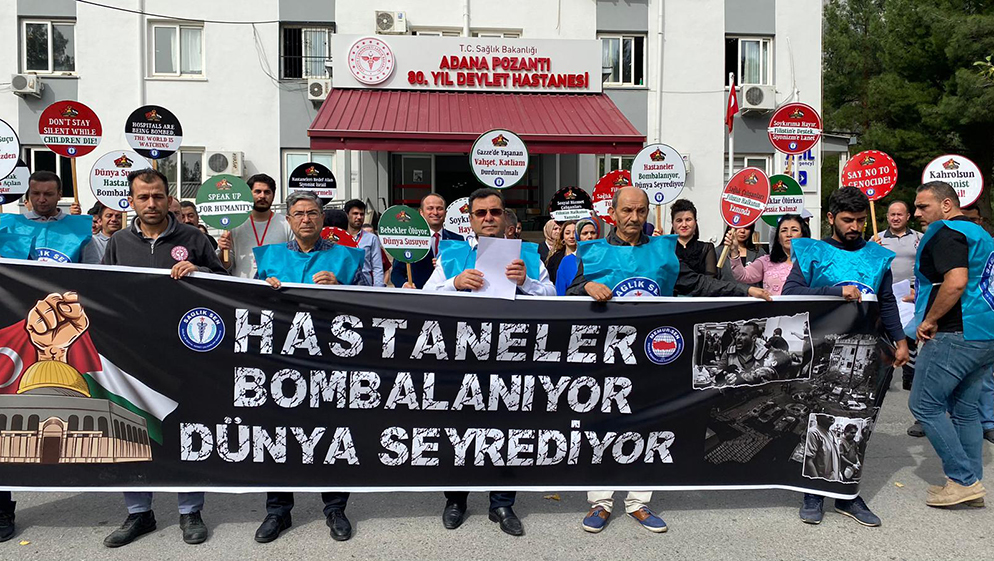 Nennioğlu, \’Gazze’de katil İsrail tarafından soykırım yapılıyor\’