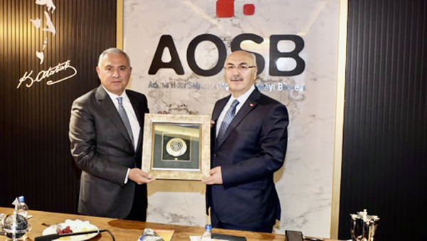 Adana Valisi Köşger, AOSB’de