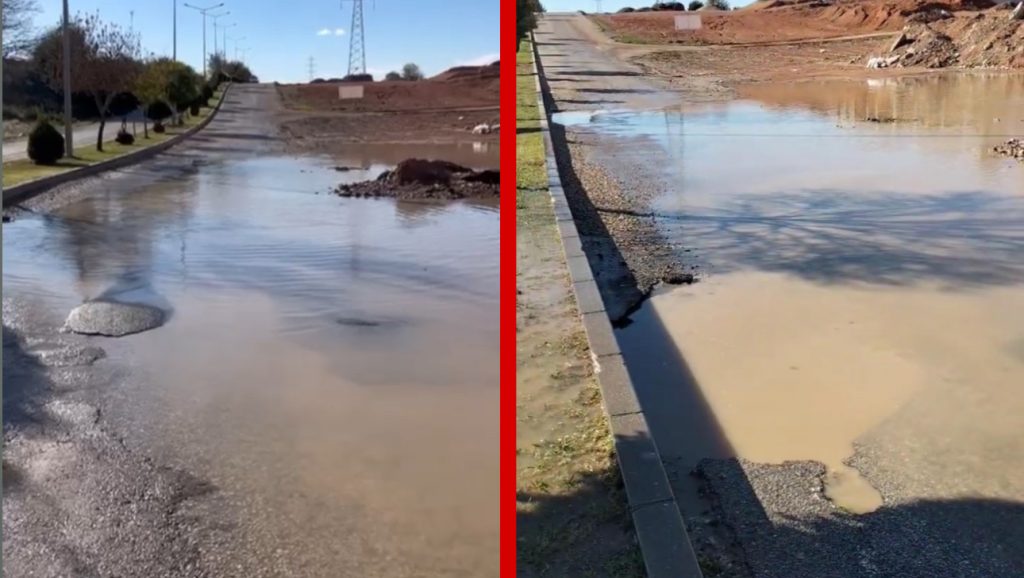 Kabasakal – Şambayadı Yolu Çöktü!
