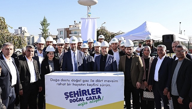 Bir Mahalle Daha Doğalgaza Kavuştu