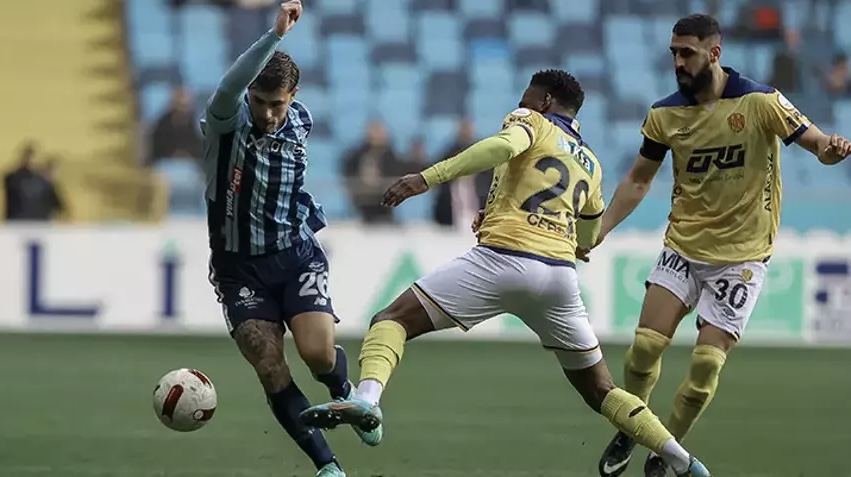 Adana Demirspor 3 Puana Hasret: 1-1