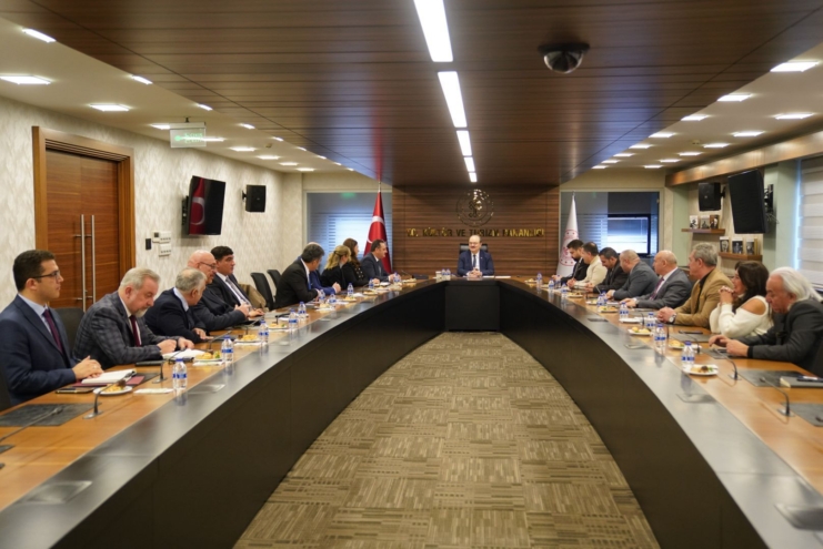 TİMBİR Yönetim Kurulu’ndan Bakan Yardımcısı Çam’a ziyaret