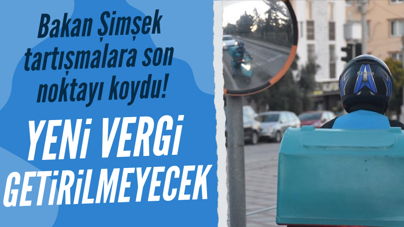 Bahşiş ve motokurye gelirlerine vergi getirilmeyecek