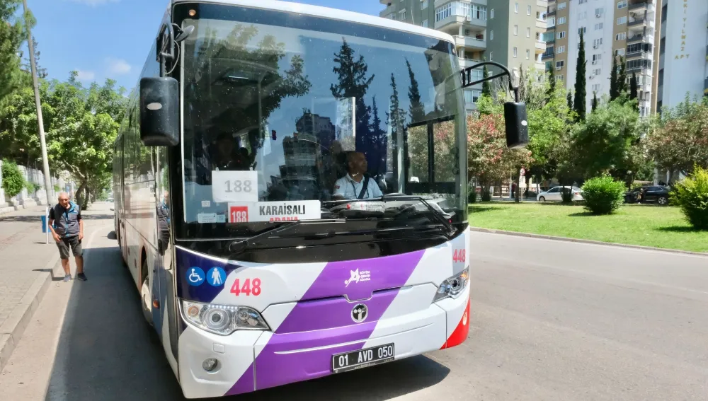 Adana-Karaisalı hattına iki yeni otobüs tahsis edildi