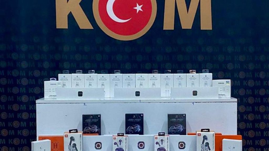 Kars'ta operasyonda gümrük kaçağı malzemeler ele geçirildi