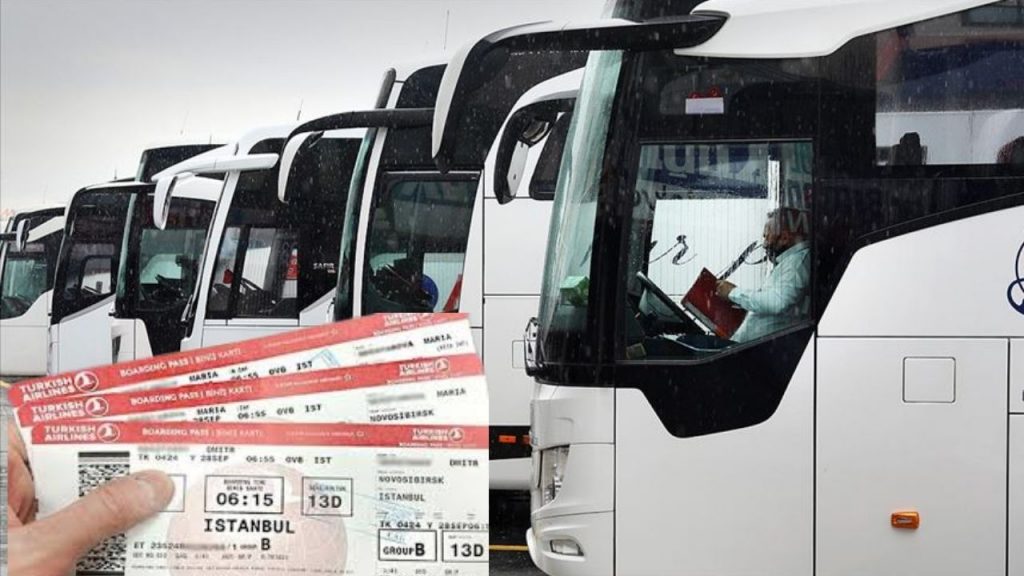 Otobüs biletleri uçak fiyatlarını geçti