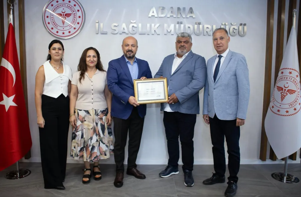 Halil Nacar’dan teşekkür belgesi…