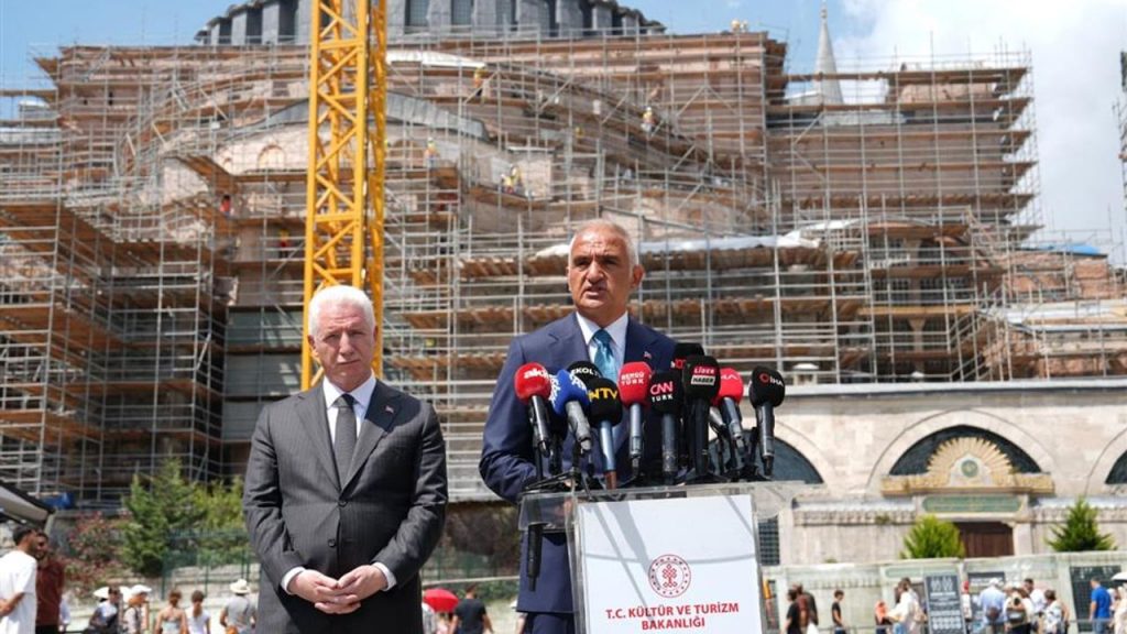 Ayasofya'da Yapay Zeka destekli Güvenlik Sistemi