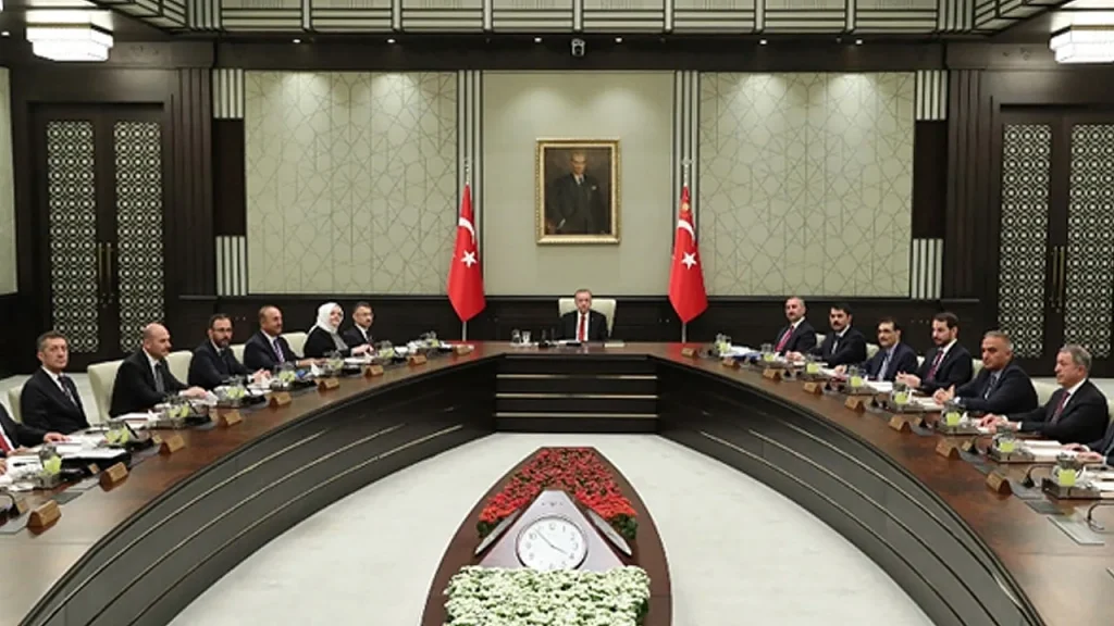 Cumhurbaşkanlığı Kabinesi Beştepe’de toplandı