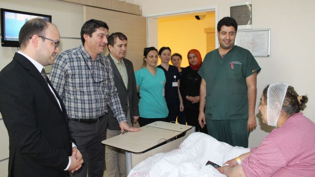 Kırıkkale’de ilk Parotidektomi başarıyla yapıldı