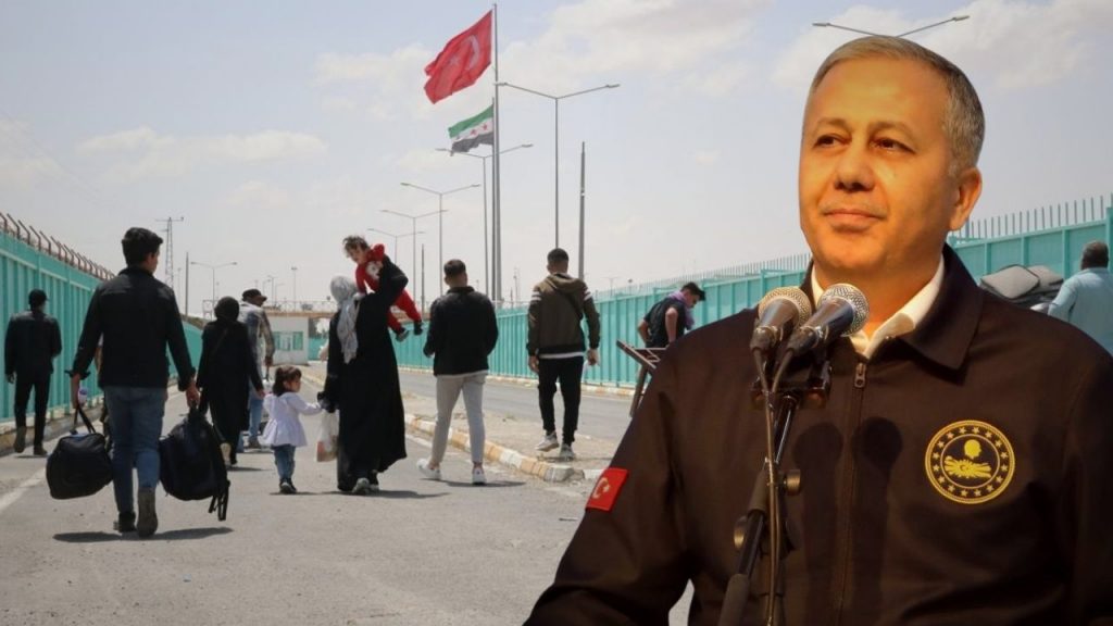 Bakan Yerlikaya: “Ülkesine dönen Suriyelilerin sayısı 550 bini buldu”