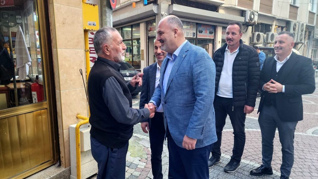 AK Parti Giresun İl Başkanı Mete Bahadır Yılmaz Bulancak  ziyaret etti