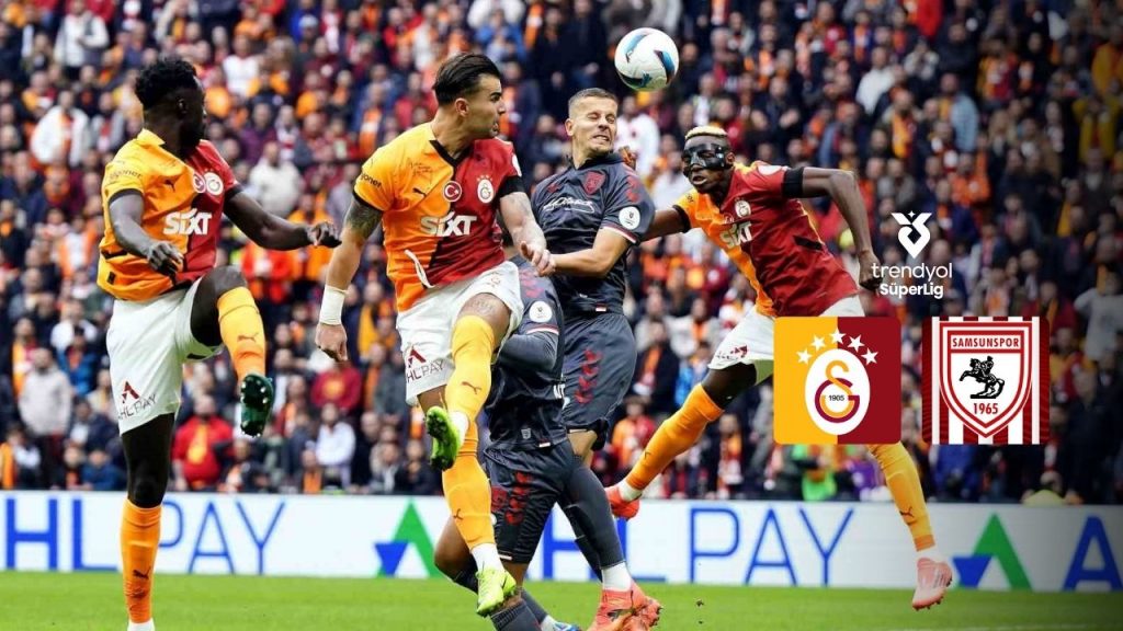 Galatasaray ile Samsunspor ligde 65. kez karşılaşacak