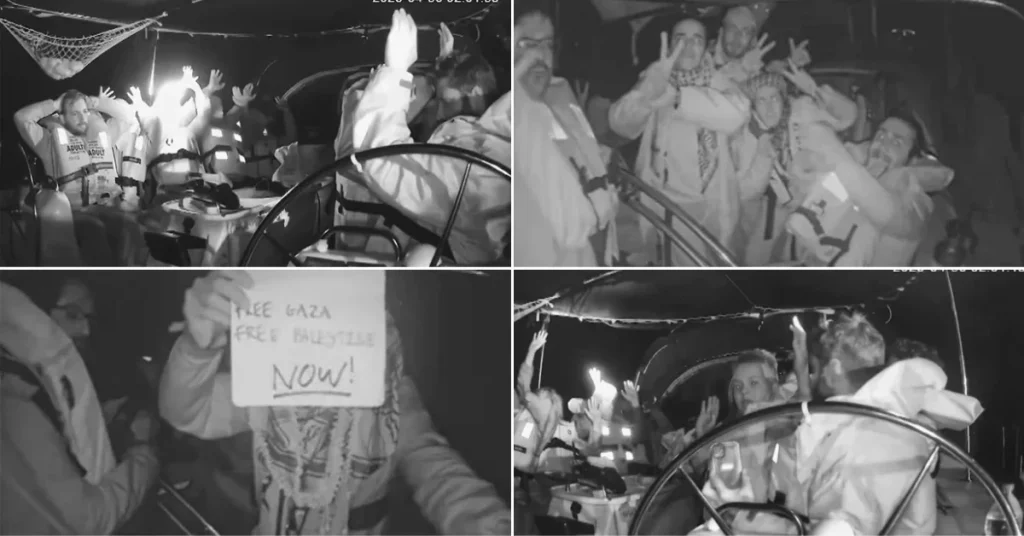 İsrail donanması, Küresel Sumud Filosu’na müdahale etti